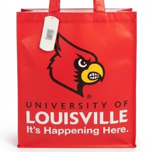 Louisville Cardinals College Classic Heavy Duty Tote Bag 16" x 14"  Eco-Friendly